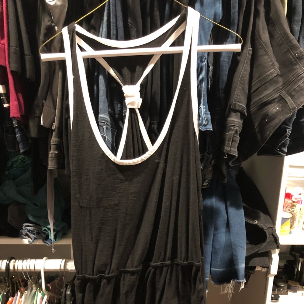 Converse black shirt dress/cover up
